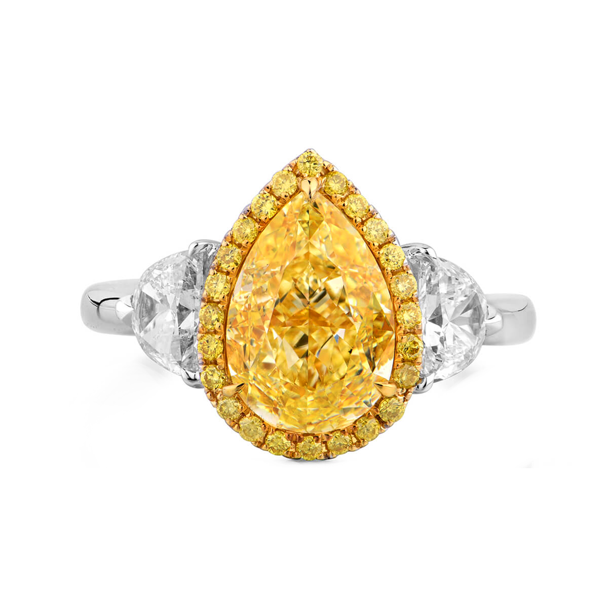 Coloured Diamond Ring
